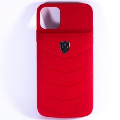 Ferrari Original Full Cover Power Case iPhone 11 Pro Max Red