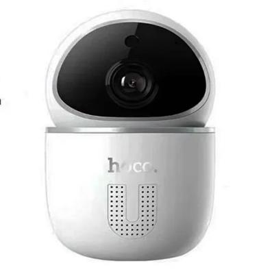 Hoco Security Camera System with Dual-way Live Intercom Wireless Connectivity And 360 Degree Rotation, White