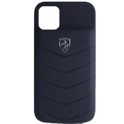 Ferrari Original Full Cover Power Case iPhone 11 Black