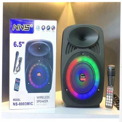 NNS NS-8003MIC Portable Outdoor Part Speaker With Microphone