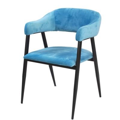 Jilphar Furniture JP1076B Reupholstery Dining chair /Powder Coated Metal leg