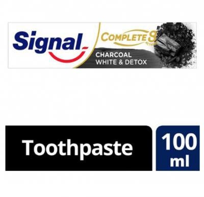 Signal Complete 8 Charcoal Toothpaste White & Detox 100ml
