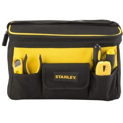 Stanley Tool Bag with Belt, Black/Yellow