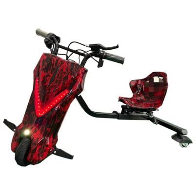 Shimano Steel Frame Drifting Bike with Adjustable Rear Wheel Dark Red