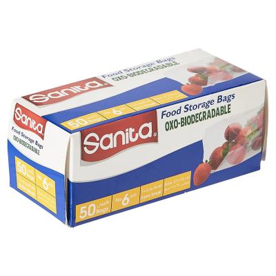 Sanita Food Storage Bags 6 50 Bags Multicolor