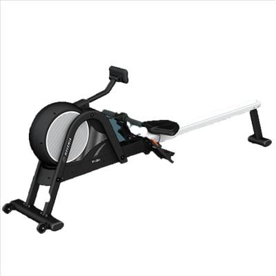 BH Fitness RW1000 Workout Rower Black with White
