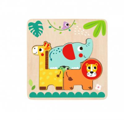 Tooky Toy Multi-layered Animal Puzzle, TH606