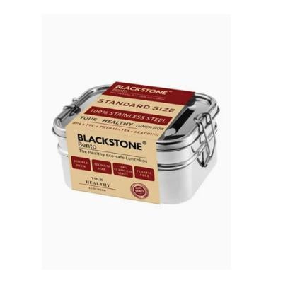 Blackstone MVMLB69001 Stainless Steel Bento Healthy Eco-Safe Lunch Box