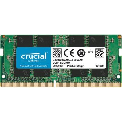 Crucial CT16G4SFRA266 16GB DDR4 2666MHz SODIMM Laptop Memory, Green