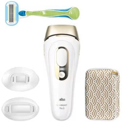 Braun PL5257 Wide Head Precision Head Venus Extra Smooth Razor And Premium Beauty Pouch White