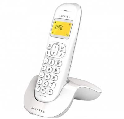 Alcatel C250ema-White Free Cordless Phone Hand White