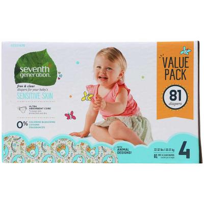 Seventh Generation Baby Diapers Mega Pack 1/81 Stage 4
