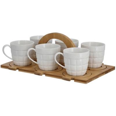 Royalford RF9635 Porcelain Tea Set and Stand
