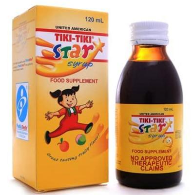 Tiki-Tiki PRQ.519672.A Star Syrup Food Supplement for Children 120 ml