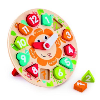 Hape E1622 Chunky Clock Puzzle Multicolor