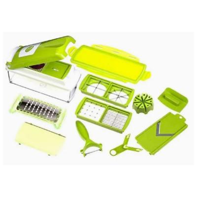 Multifunction Vegetable And Fruit Slicer Green And White