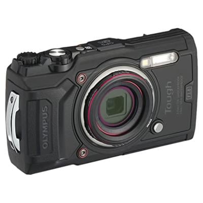 Olympus Tough Tg-6 Action Camera, 12 Megapixel, Digital Image Stabilisation, 4X Wide-Angle Zoom, 4K Video, 120 Fps, Wi-Fi, Black