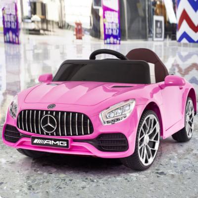 Mini Kids Car With Bluetooth Remote Control 2.4G Electric Car Boys Girls Car Rc Toys Car, Pink