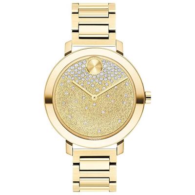 Movado 3600705 Bold Evolution Women Swiss Qtz Stainless Steel and Bracelet Casual Watch Gold