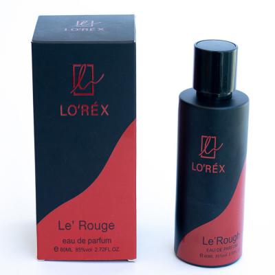 Lorex Lerouge Eau De Perfume Floral Fresh For Femme 80ml Red and Black
