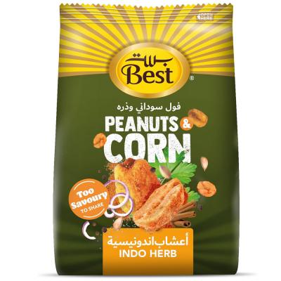 Best Indo Herb Peanuts and Corn Bag, 150gm