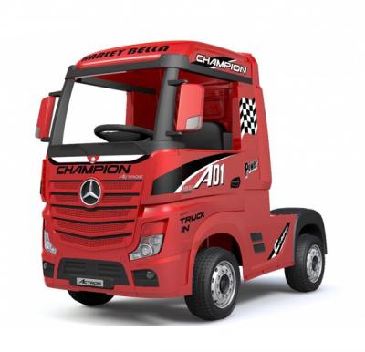 Mercedes Benz Actros Ride On truck for Kids Red