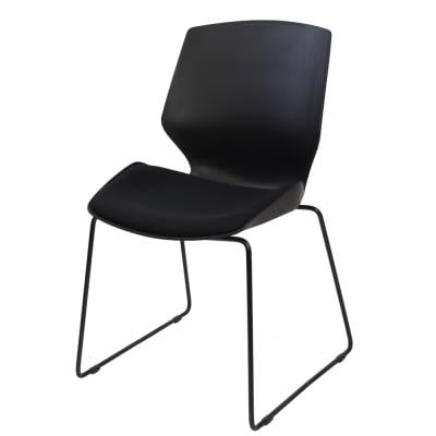 Jilphar Unique Design Dining Chair with Powder Coated Metal Legs JP1071A