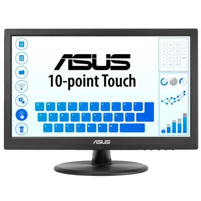 Asus VT168HR-AE Touch Monitor 10 point Touch HDMI Flicker free Low Blue Light Wall Mountable Eye care 15.6 Inch Black