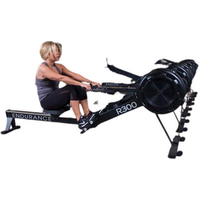 Body Solid R300 Endurance Commercial Rower for Workout Black