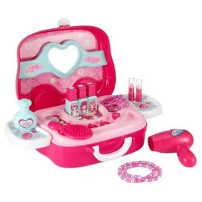 Little Girls Pretend Salon Makeup Kit And Cosmetic Pretend Play Set Cminch