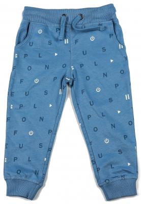 Tradinco Boys Track Pants Blue with Print