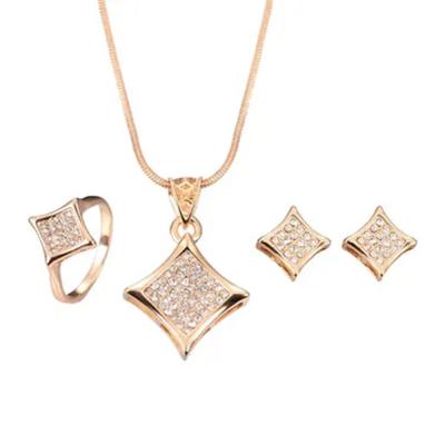 Inlay Winsome Jewellery Set N33913295A Gold and Silver