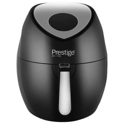Prestige PR7512 Digital Air Fryer With Timer 5.5L Black with Silver