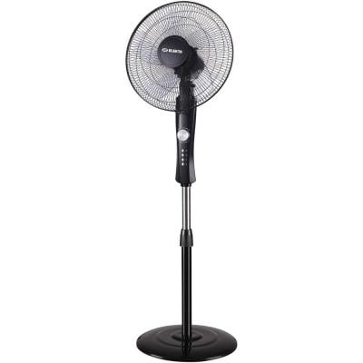 Elekta 16 Inch Stand Fan 5 blades with Tropical Climate Black Color-EFNS-1771