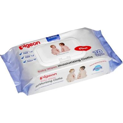 Pigeon Baby Wipes Moisturizing Cloths 70 Sheets