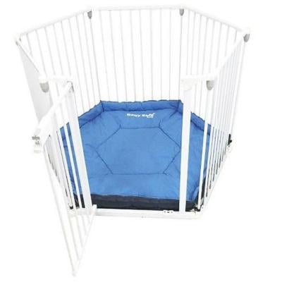 Baby Safe BS_PP_WH Convertible Playpen with Mat White
