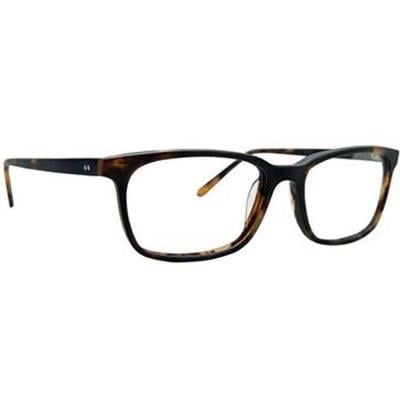 Badgley Mischka BM WOLSELEY TORT Tortoise Mens Wolseley Rectangular Eyeglasses Frame, 781096528400