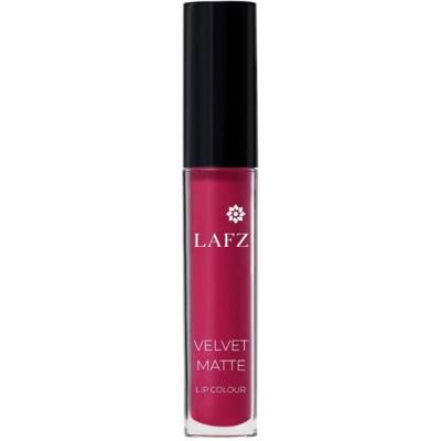 Lafz Transfer Proof Velvet Matte Lip Color, Fuchsia Flare, 5.5ml