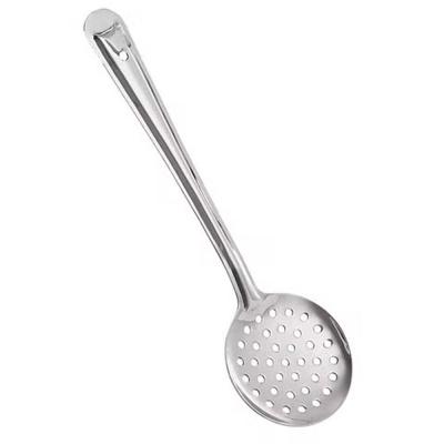 Blackstone Stainless Steel Skimmer Mesh Fry Spoon Jhara Spoon for Puri, Steel Zara Spoon
