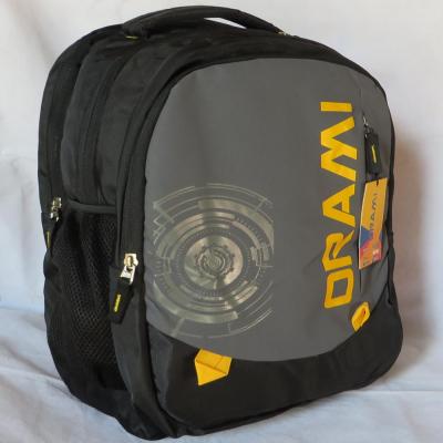 Orami OMBP 5063 Denim Backpack Yellow And Grey