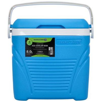 Royalford RF10475 Insulated Ice Cooler Box 8L Blue