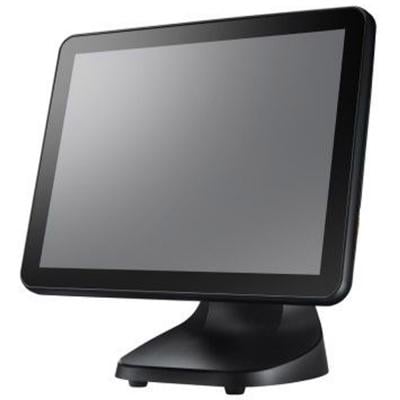 Tysso TP-2515 Fanless Full Flat Touch Screen POS System, Black