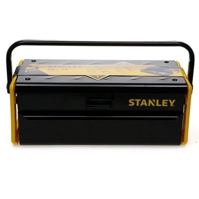 Stanley 16 Inch Metal Tool Box  Cantilever 2 Layers