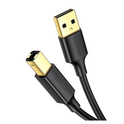 UGREEN US135-10350B USB 2.0 AM to BM Print Cable 1.5m Black