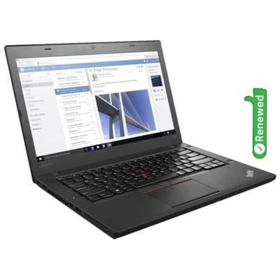 Lenovo ThinkPad T460s 14 inch Core i5-6th Gen 8GB RAM 256GB SSD  Intel UHD Graphics 620 Windows 10 Black Renewed