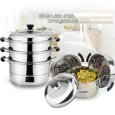 3 In 1 Olympia 3 Layer Multipurpose Steamer Pot