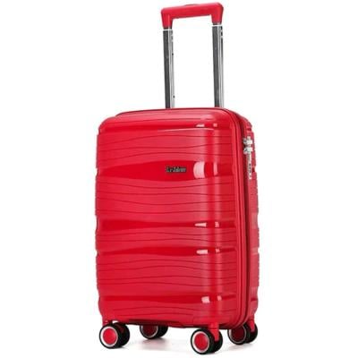 Master Luggage Hard Case Trolley Bag Red 20 Inches