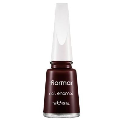 Flormar FLR0CNE352 Classic Nail Enamel with New Improved Formula and Thicker Brush 352 Blackstar Red