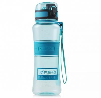 Uzspace 550ML Tritan Plastic Water Bottle 5026 Green