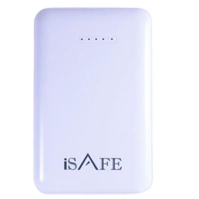 iSAFE Wireless Suction Portable Power Bank 5000mAh white